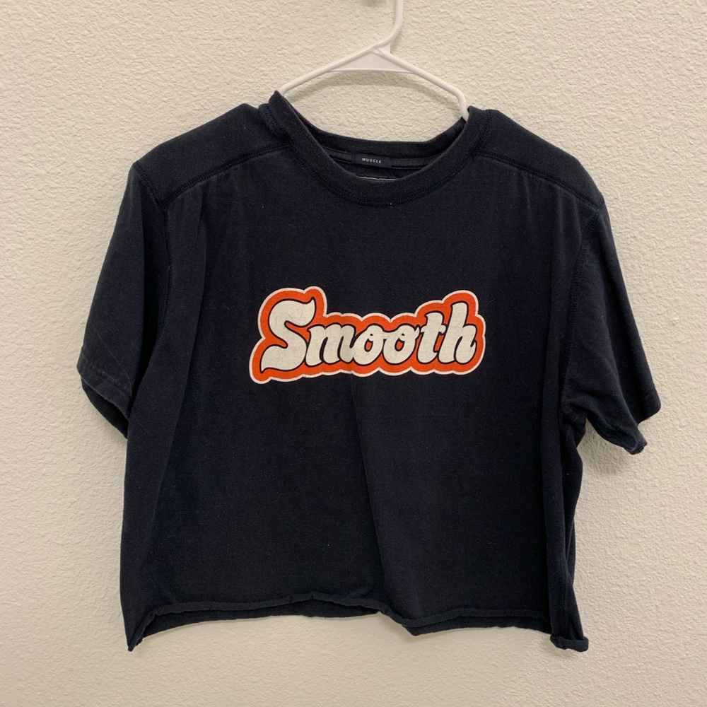 Vintage Abercrombie and Fitch cropped T-shirt